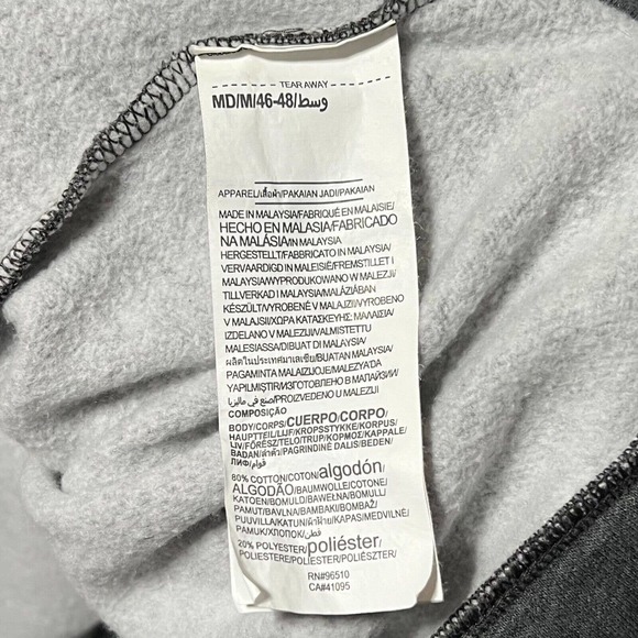 Under Armour Hustle Fleece Hoodie Mens Medium Gray Heathered Gators Baseball AL - Picture 5 of 7